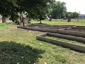 Southern Illinois University- Extension community garden bed sites. 